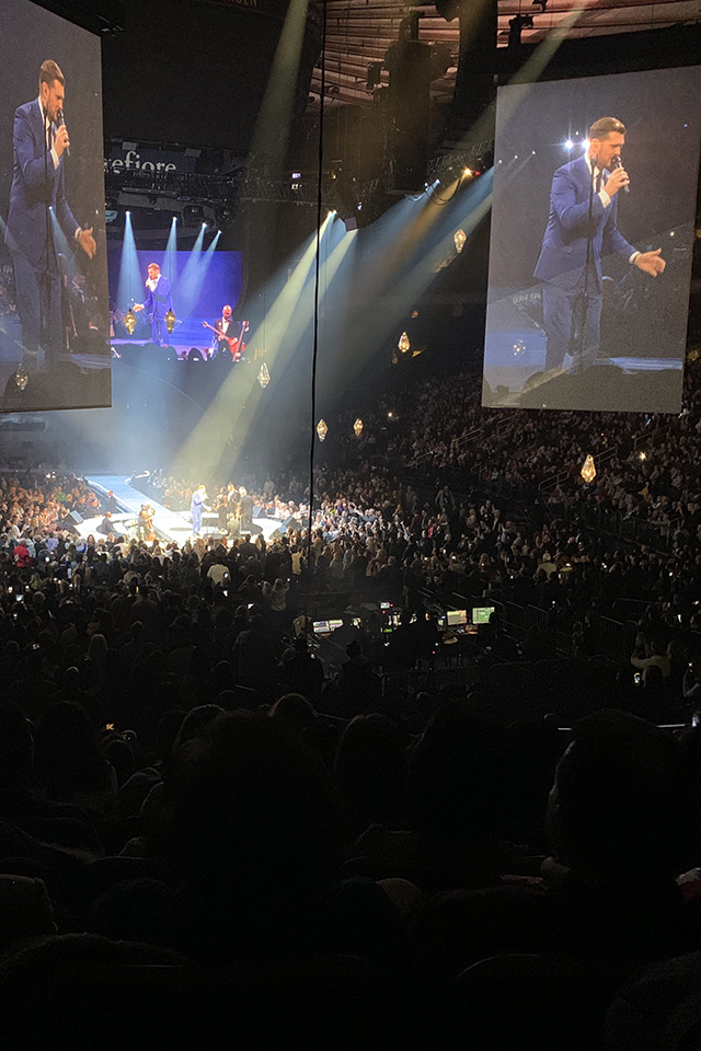 Michael Bublé at Madison Square Garden